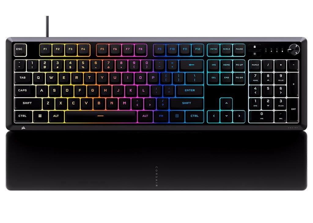 Corsair Skiff 100 Wired RGB Gaming Keyboard - US Layout (CH-9226H65-NA)