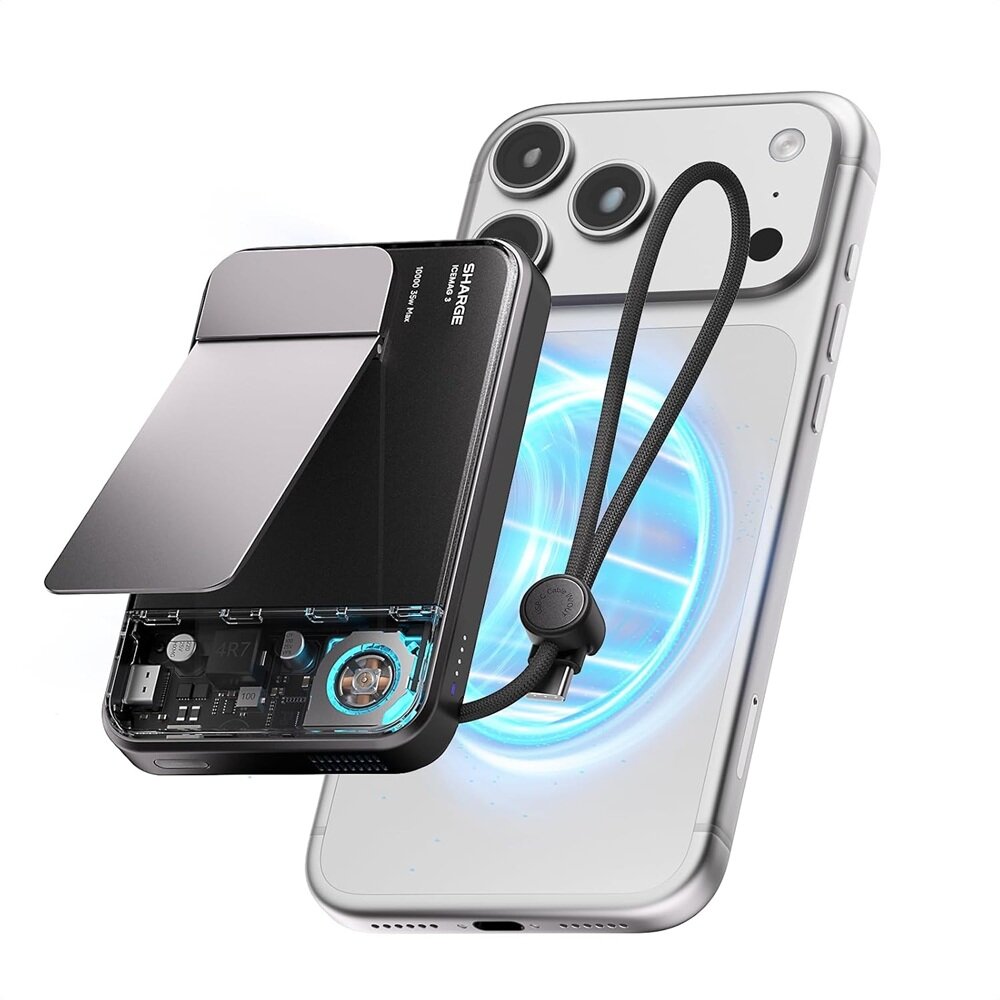 Sharge IceMag 3 Power Bank 10.000mAh MagSafe Built-in