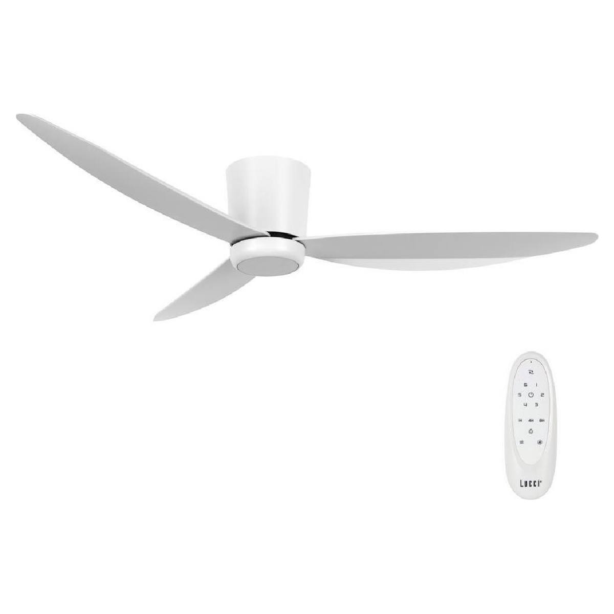 LUCCI 8021610649 Coastal Air Array Ανεμιστήρας Οροφής 137cm, Άσπρο