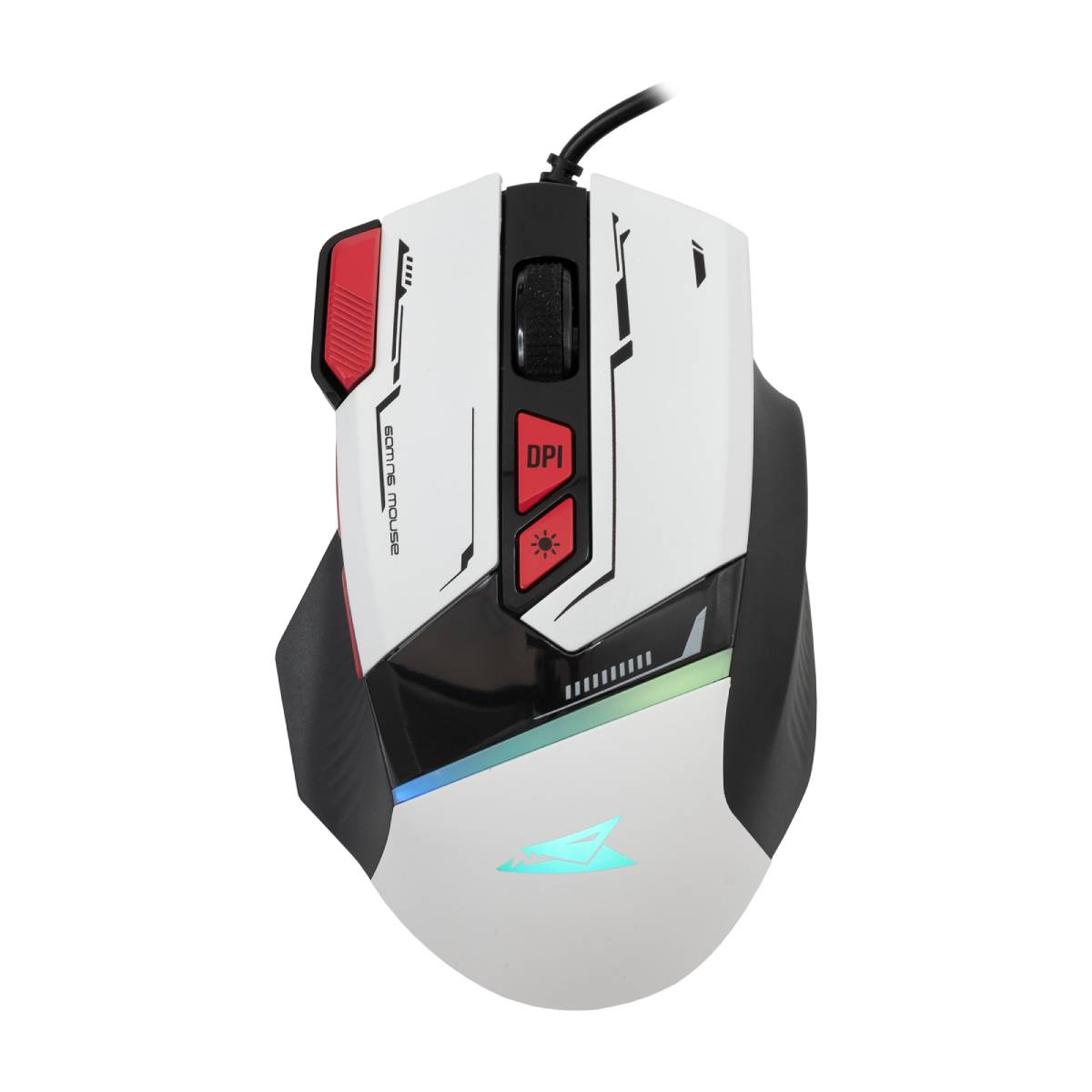 BARACUDA BGM-042 Ενσύρματο Gaming Ποντίκι, Άσπρο
