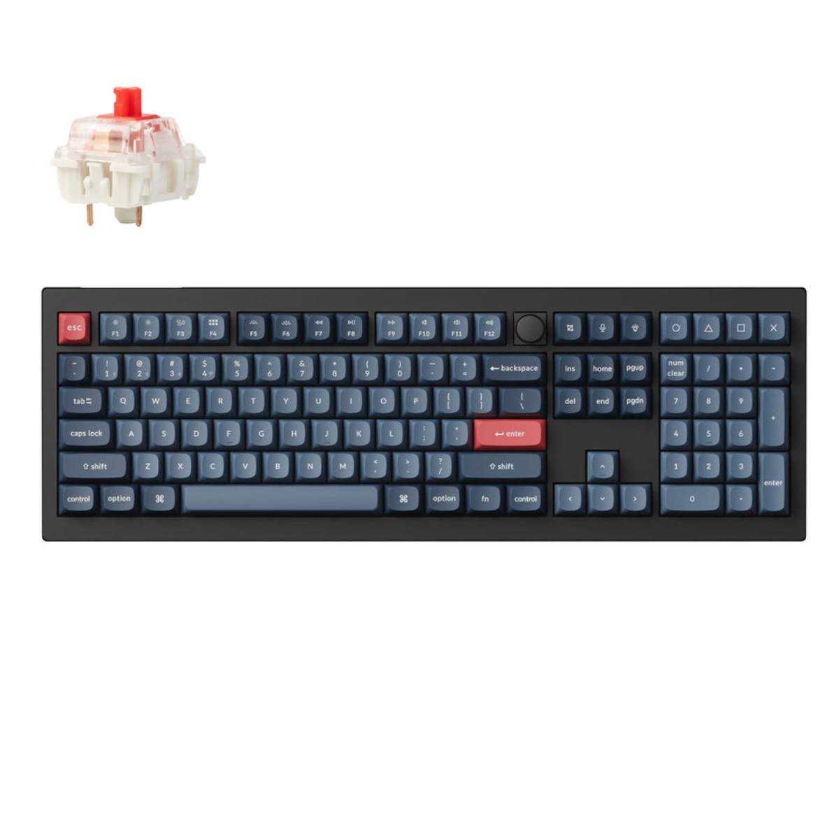 KEYCHRON V6M-D1 Max Ασύρματο Gaming Μηχανικό Πληκτρολόγιο