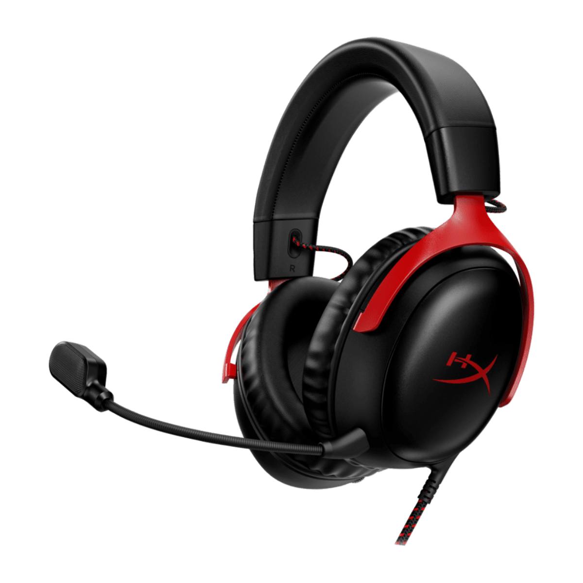 HYPERX Cloud III Gaming Ακουστικά, Μαύρο/Κόκκινο