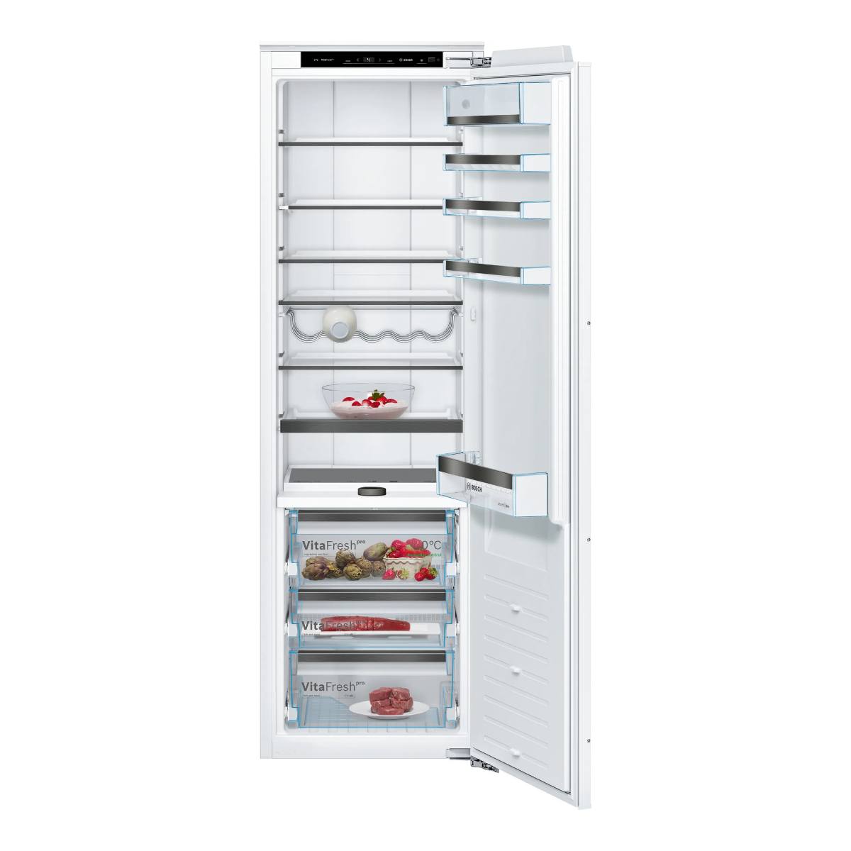 BOSCH KIF81HDD0 Accent Line Εντοιχιζόμενο Ψυγείο Μονόπορτο, Άσπρο