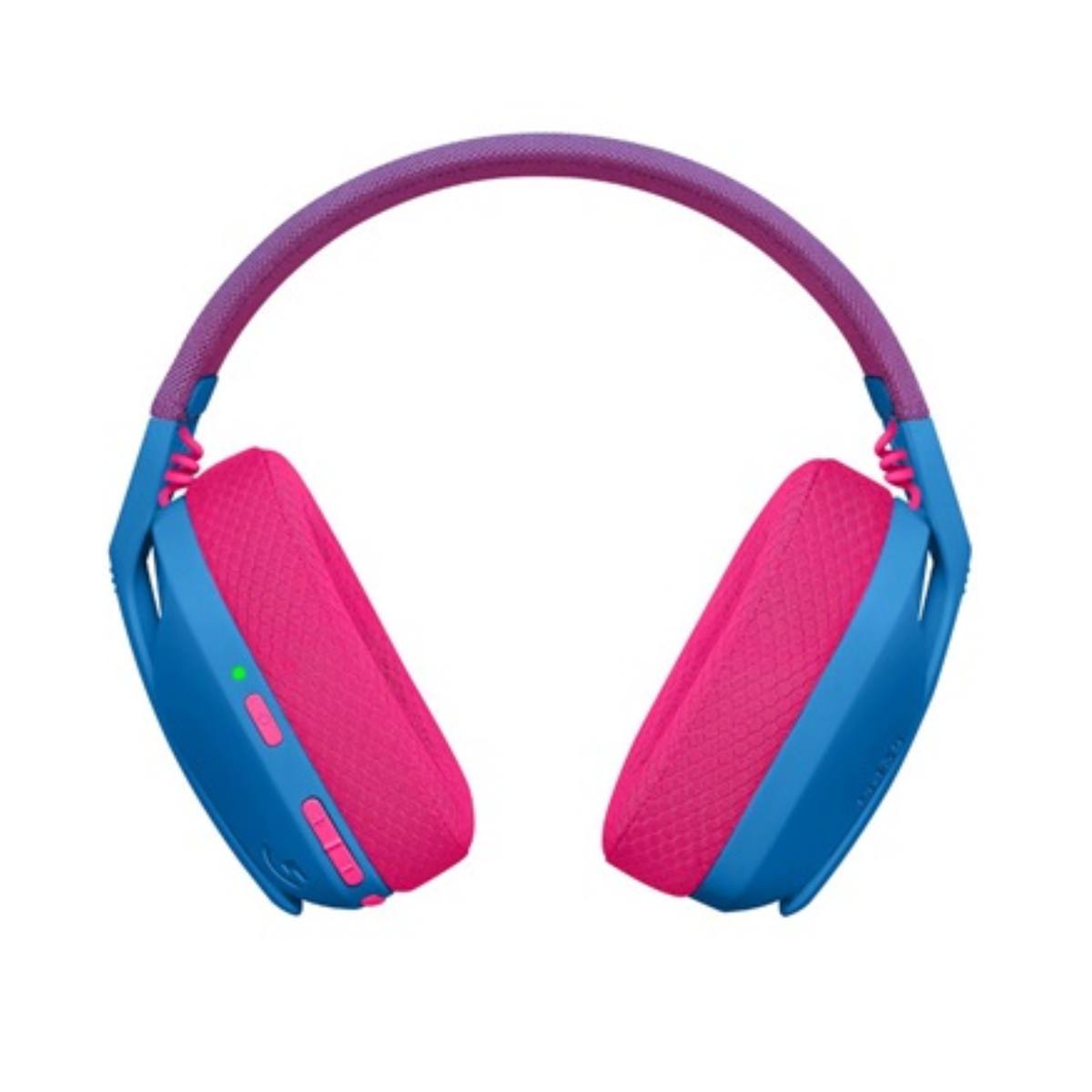 LOGITECH G435 Lightspeed Ασύρματα Gaming Ακουστικά, Μπλε/Rasberry