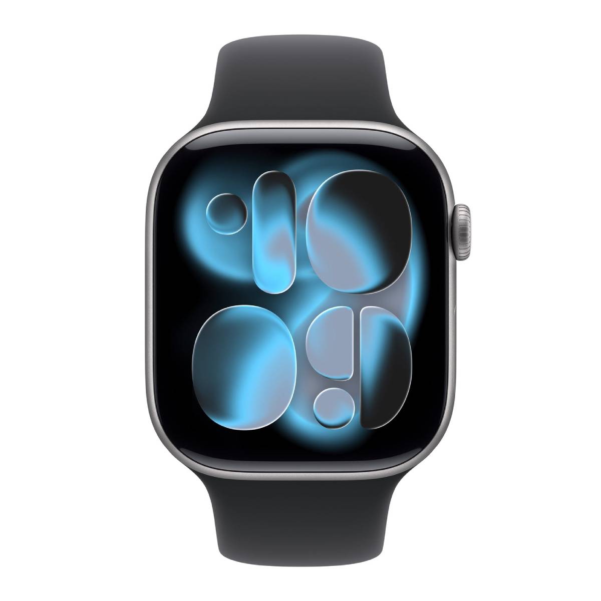 APPLE Smartwatch Series 11 GPS + Cellular 42 mm, Space Γκρίζο Αλουμίνιο με Μαύρο Αθλητικο Λουράκι S/M
