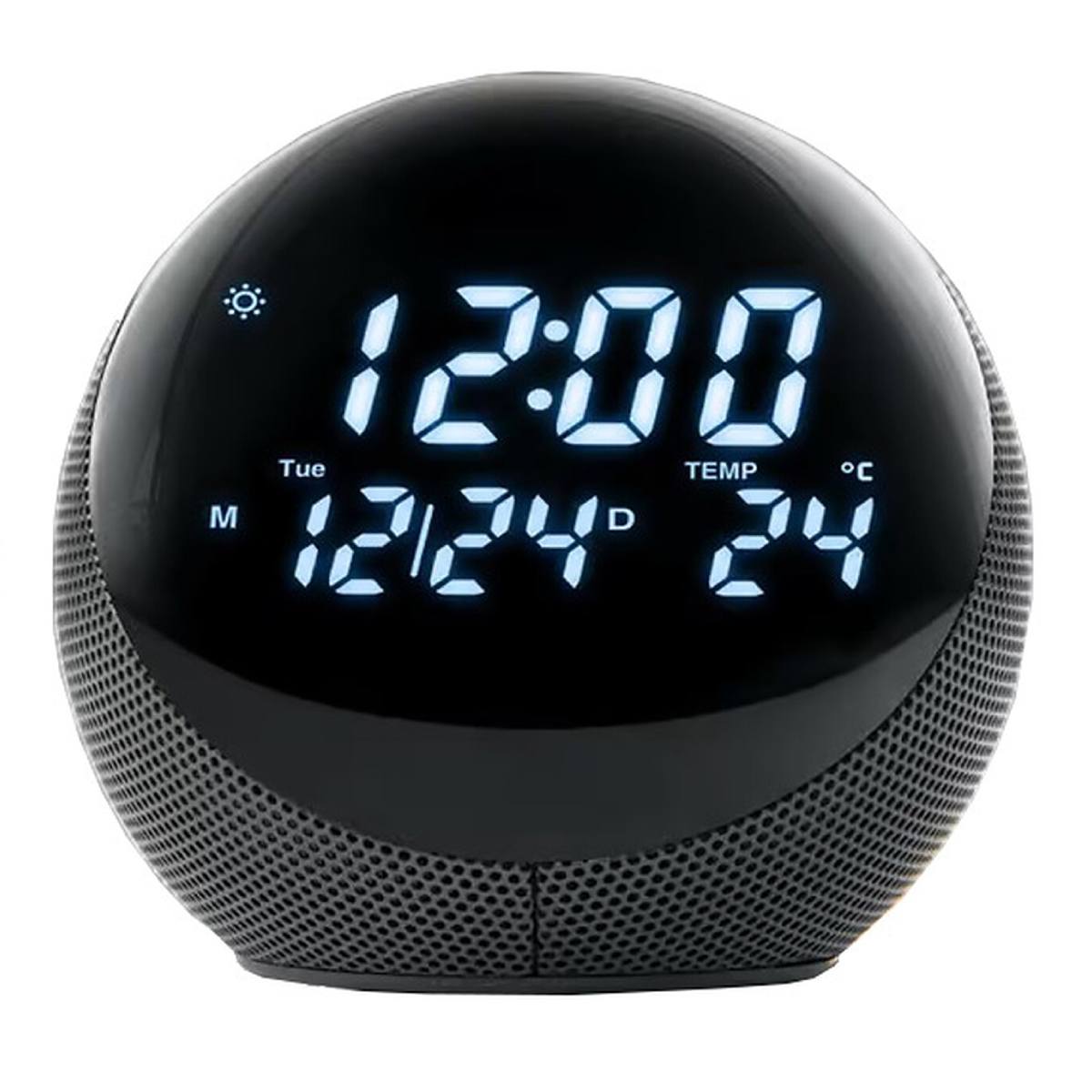 MUSE M-197 BT Bluetooth Ηχείο/Ξυπνητήρι, Μαύρο