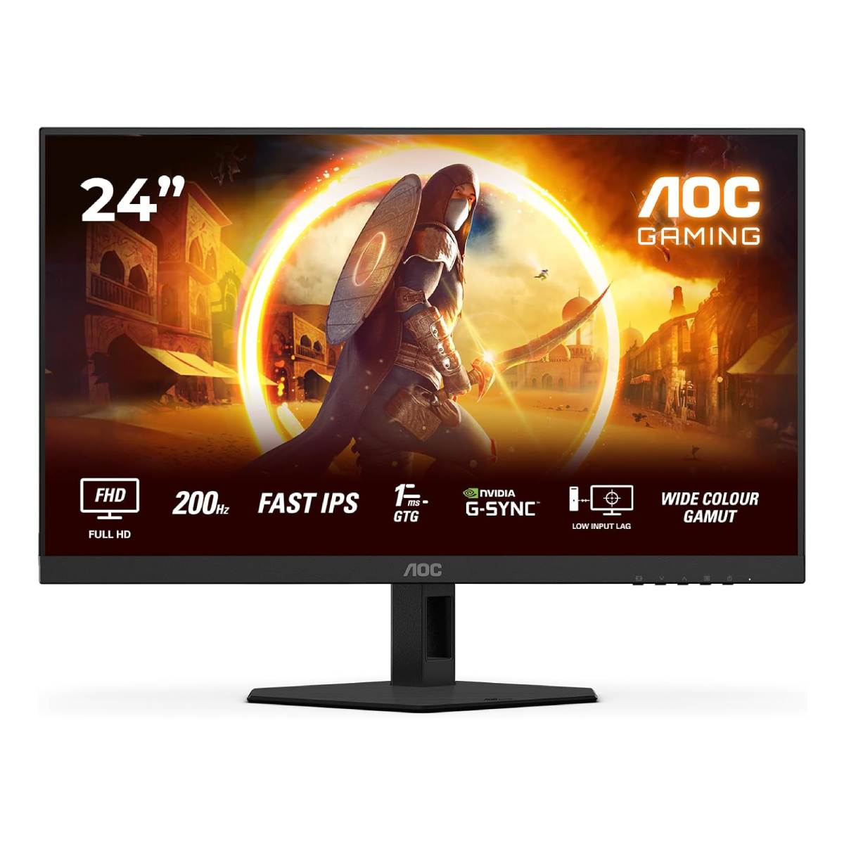 AOC 24G4HRE Gaming Οθόνη Ηλεκτρονικού Υπολογιστή, 24″