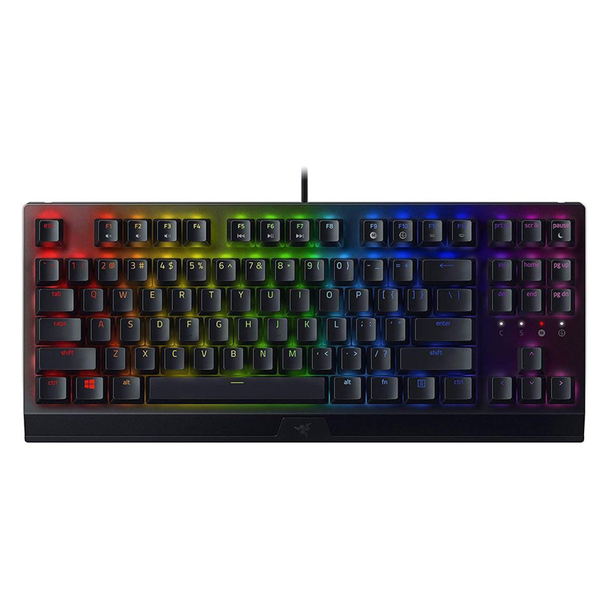 RAZER BlackWidow V3 Tenkeyless Ενσύρματο Gaming Πληκτρολόγιο, Πράσινοι Διακόπτες, US, Μαύρο