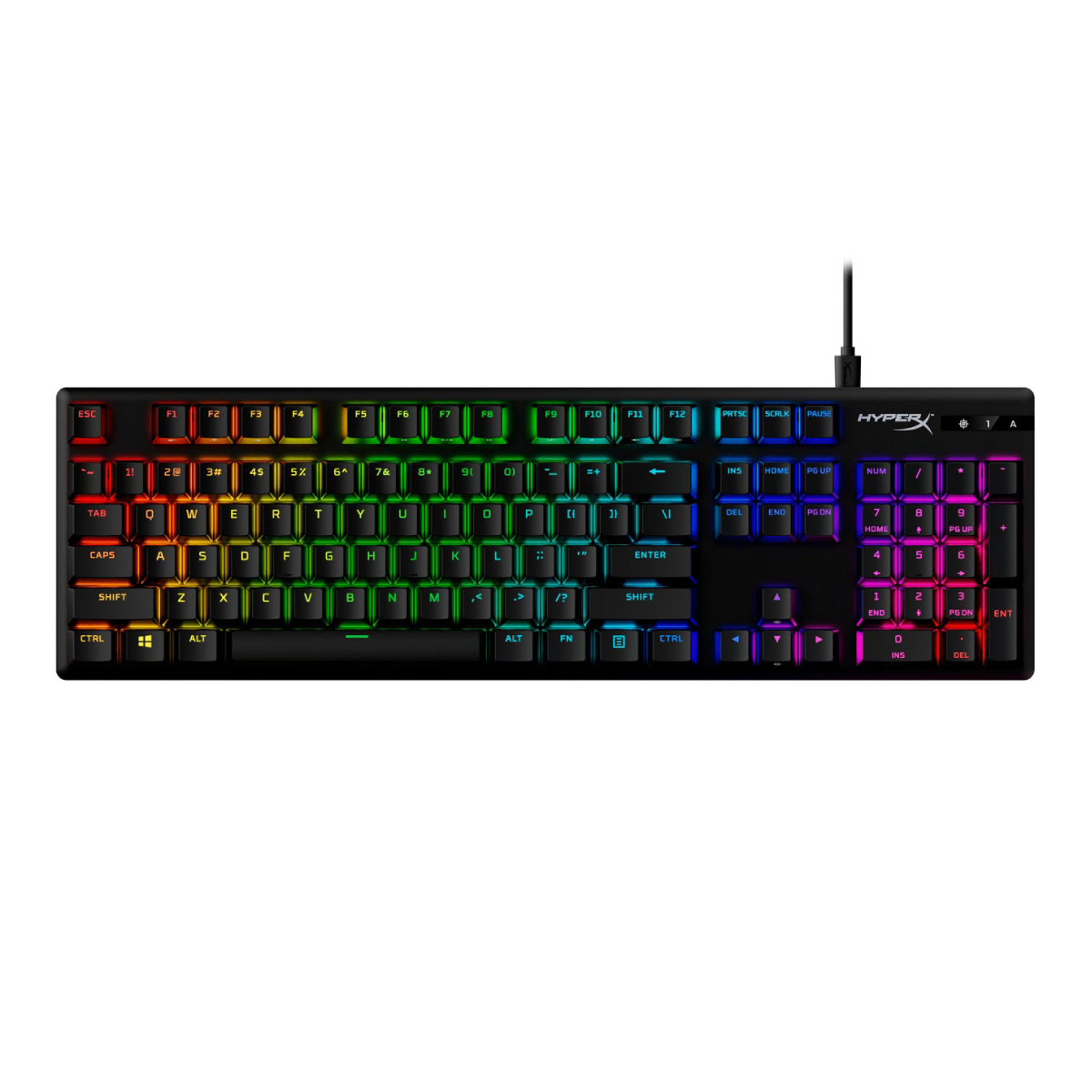 HYPERX Alloy Origins Μηχανικό Gaming Πληκτρολόγιο, Μαύρο