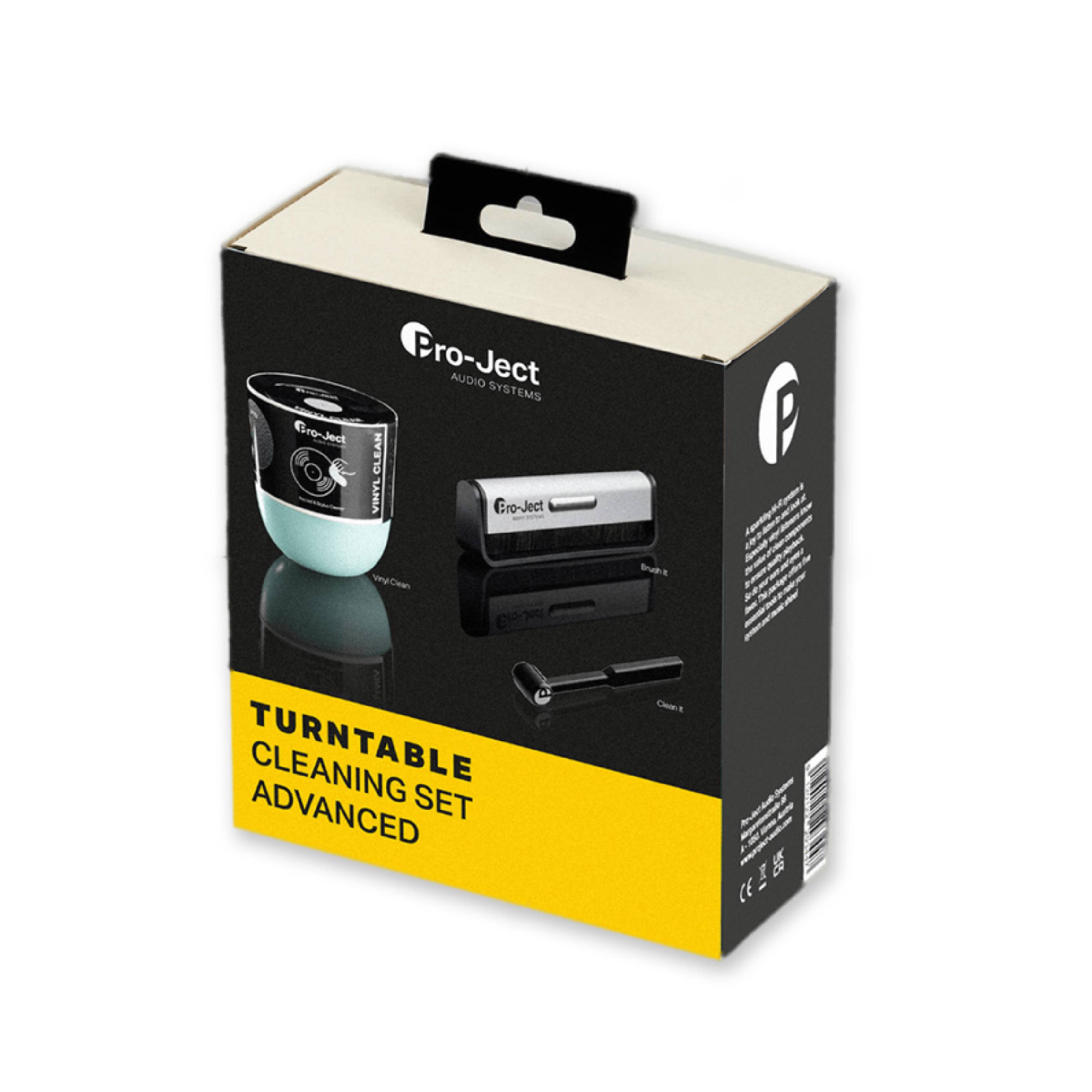 PRO-JECT Audio Cleaning Set Advanced Ολοκληρωμένο Σετ Καθαρισμού Βινυλίου