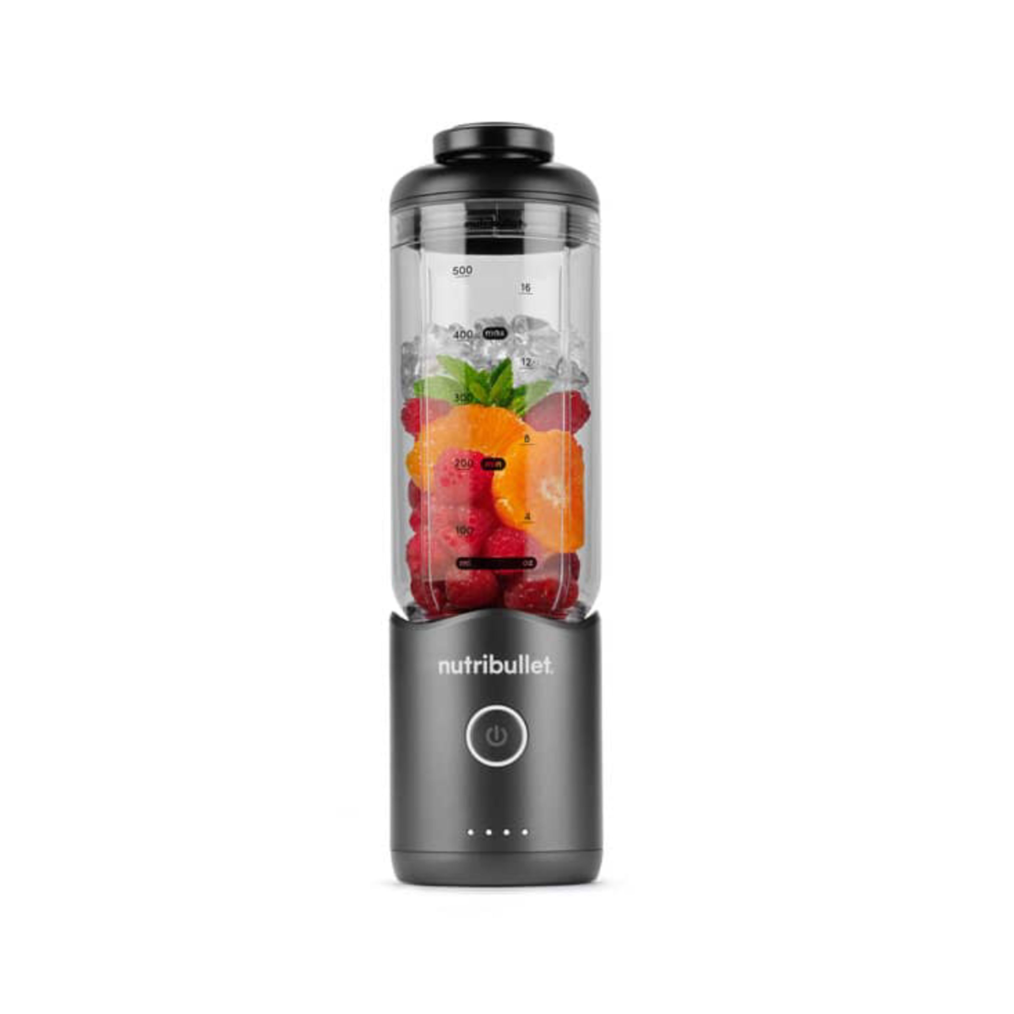 NUTRIBULLET NBP013GM Flex to Go Φορητό Μπλέντερ, Μεταλλικό Γκρίζο