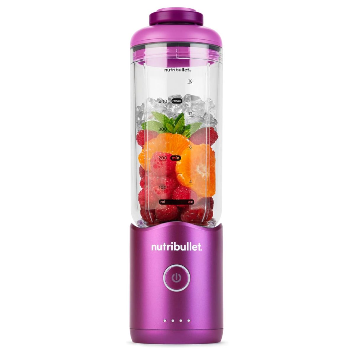 NUTRIBULLET NBP013VT Flex to Go Φορητό Μπλέντερ, Μωβ της Ορχιδέας