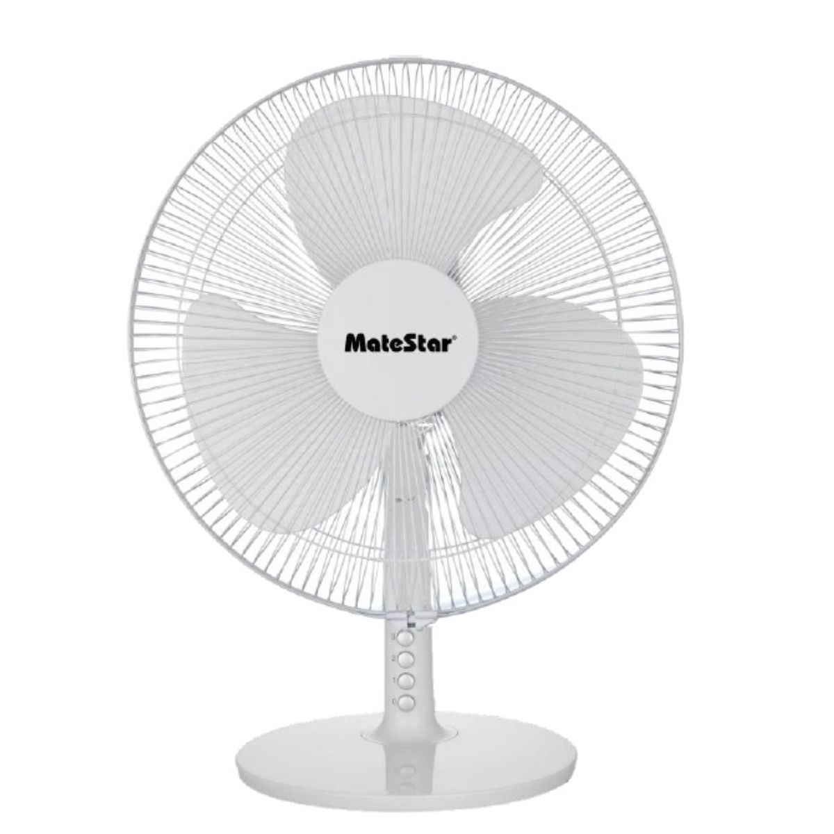 MATESTAR MAT-43WH Επιτραπέζιος Ανεμιστήρας 16″, Άσπρο
