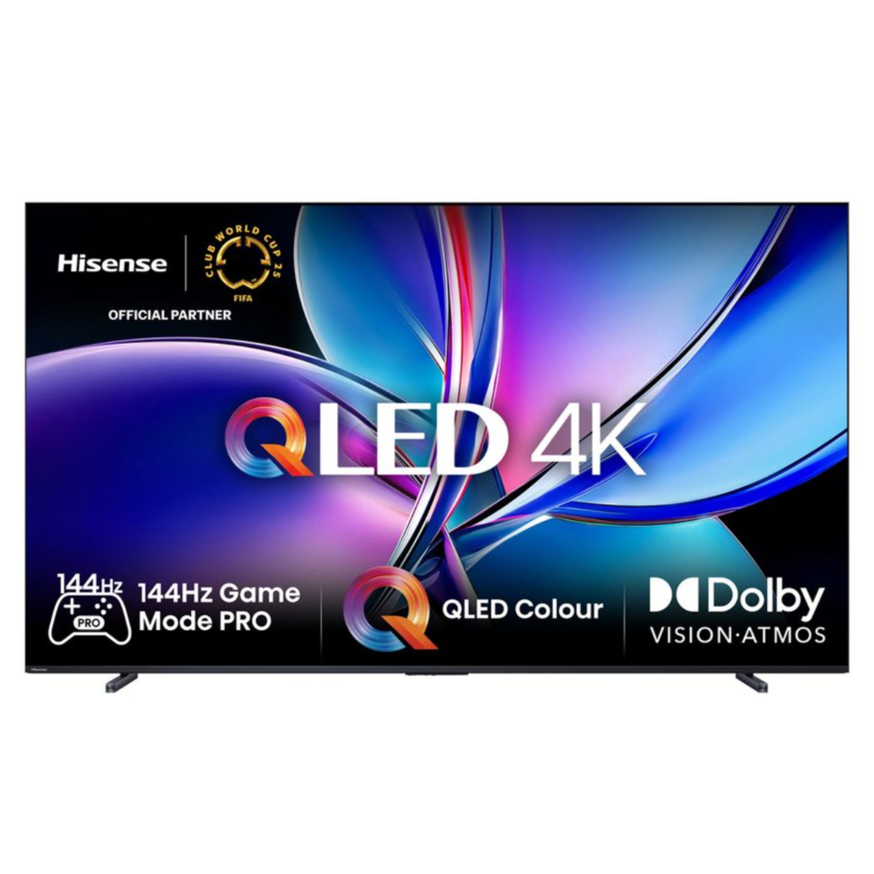 HISENSE 100E7Q PRO QLED 4K Τηλεόραση, 100″