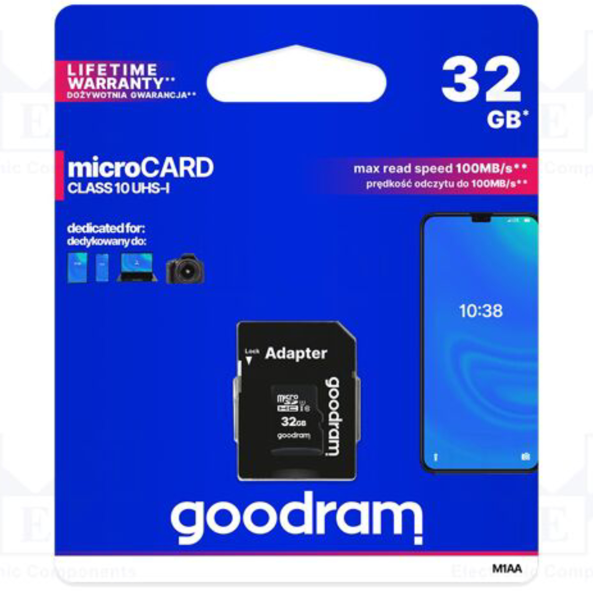 GOODRAM M1AA-0320R12 Κάρτα Μνήμης MicroSD 32GB