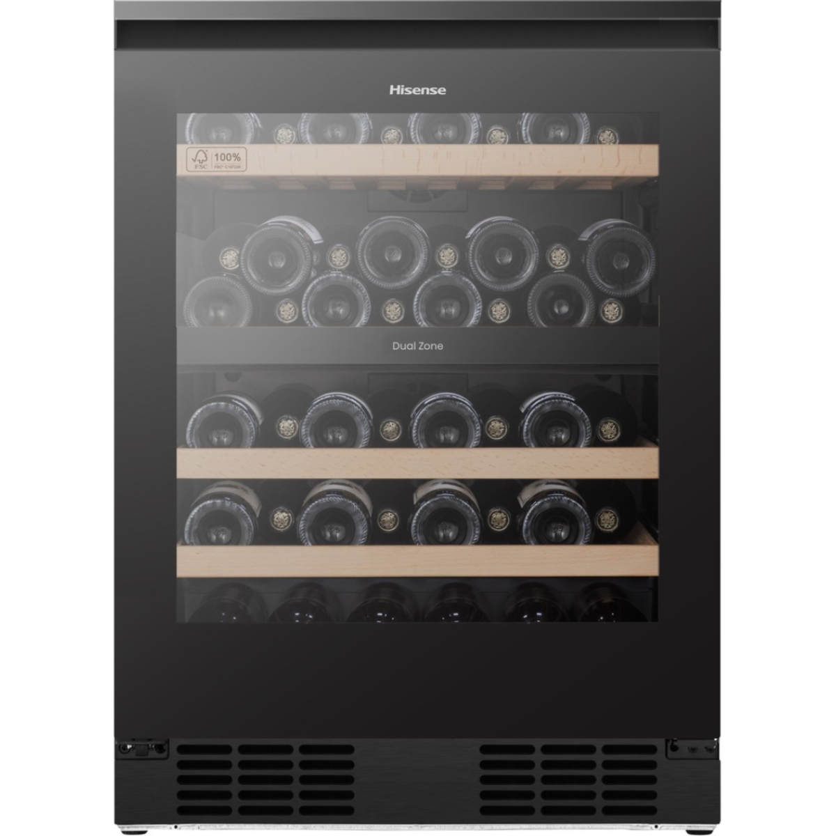 HISENSE RW3N122GALF Συντηρητής Κρασιών, 46 Μπουκάλες