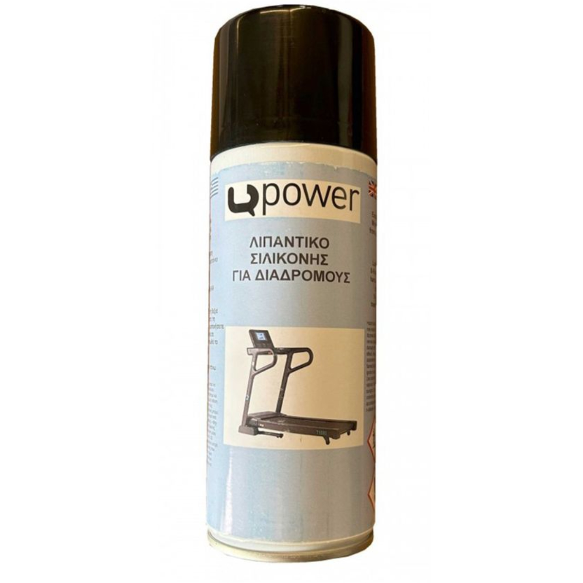 UPOWER S-10200 Σπρέι Λίπανσης για Διαδρόμους Γυμναστικής, 200 ml