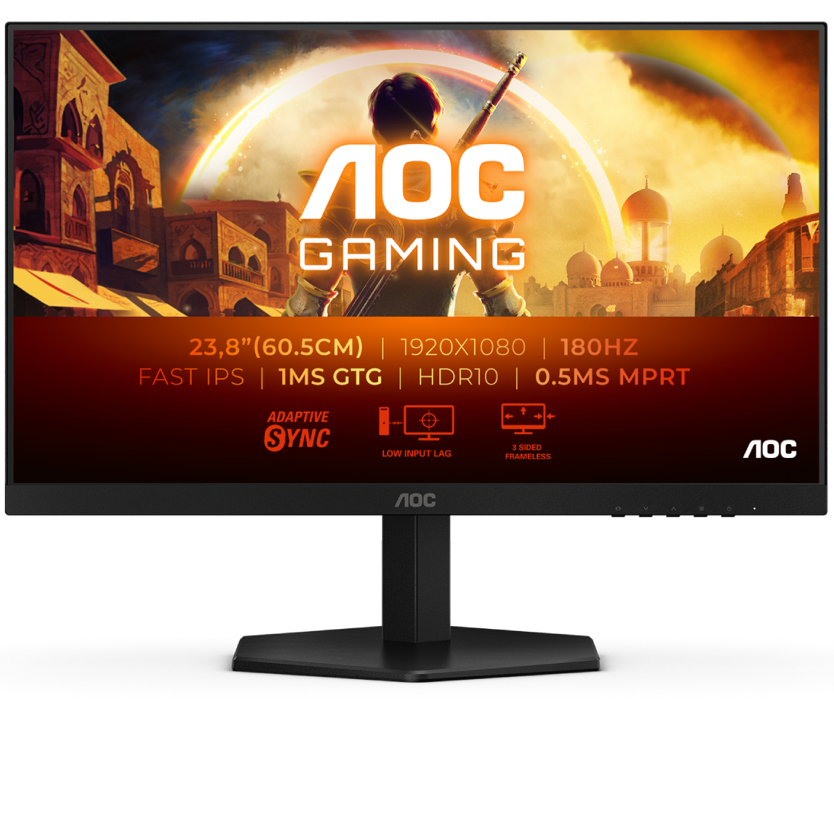AOC 24G42E Gaming Οθόνη Ηλεκτρονικού Υπολογιστή, 24″