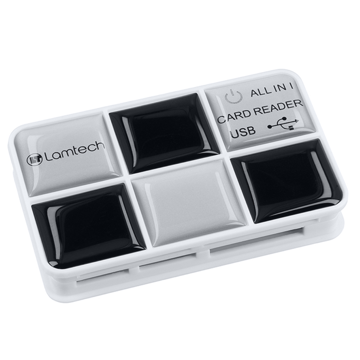 LAMTECH Multi Αναγνώστης Καρτών 4 σε 1 USB 2.0