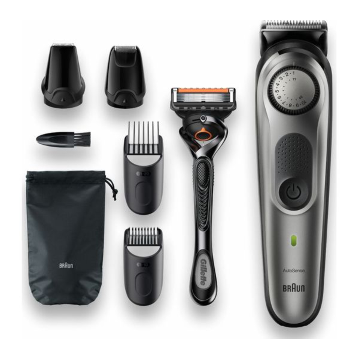 BRAUN BT7220 Ξυριστική Μηχανή για Γένια & Μαλλιά