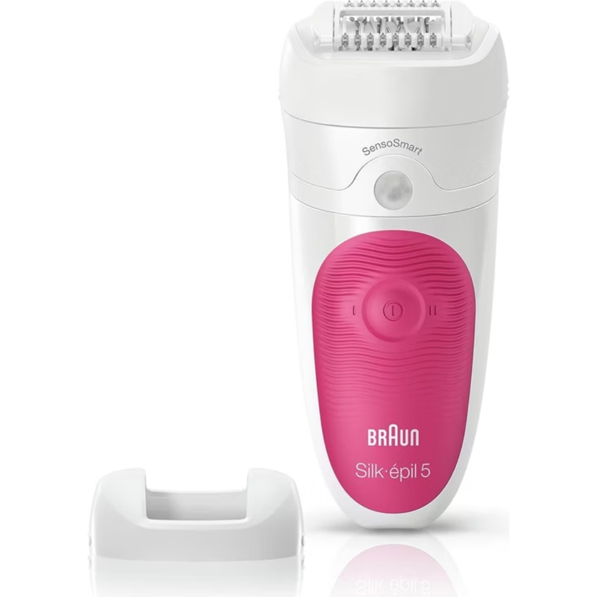 BRAUN SE5-500 Silk-épil 5 Αποτριχωτική Μηχανή, Λευκό/Ροζ