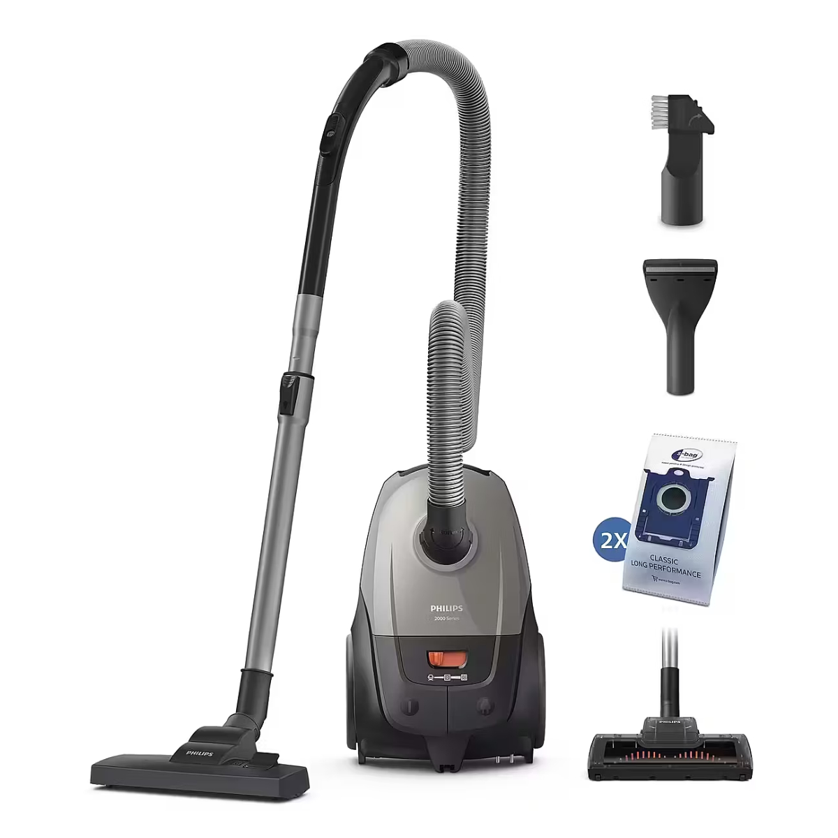 PHILIPS XD2152/12 Σειρά 2000 Ηλεκτρική Σκούπα με Σακούλα