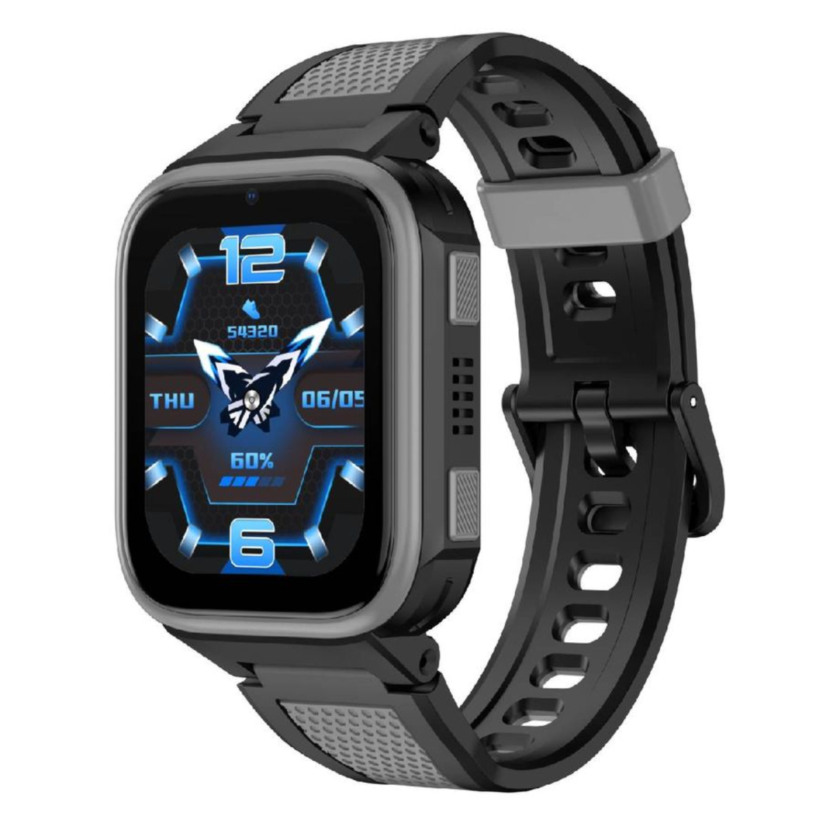 KIDDOBOO x LAGENIO WatchMe AI K10 4G Smartwatch για Παιδιά 49 mm, Μαύρο