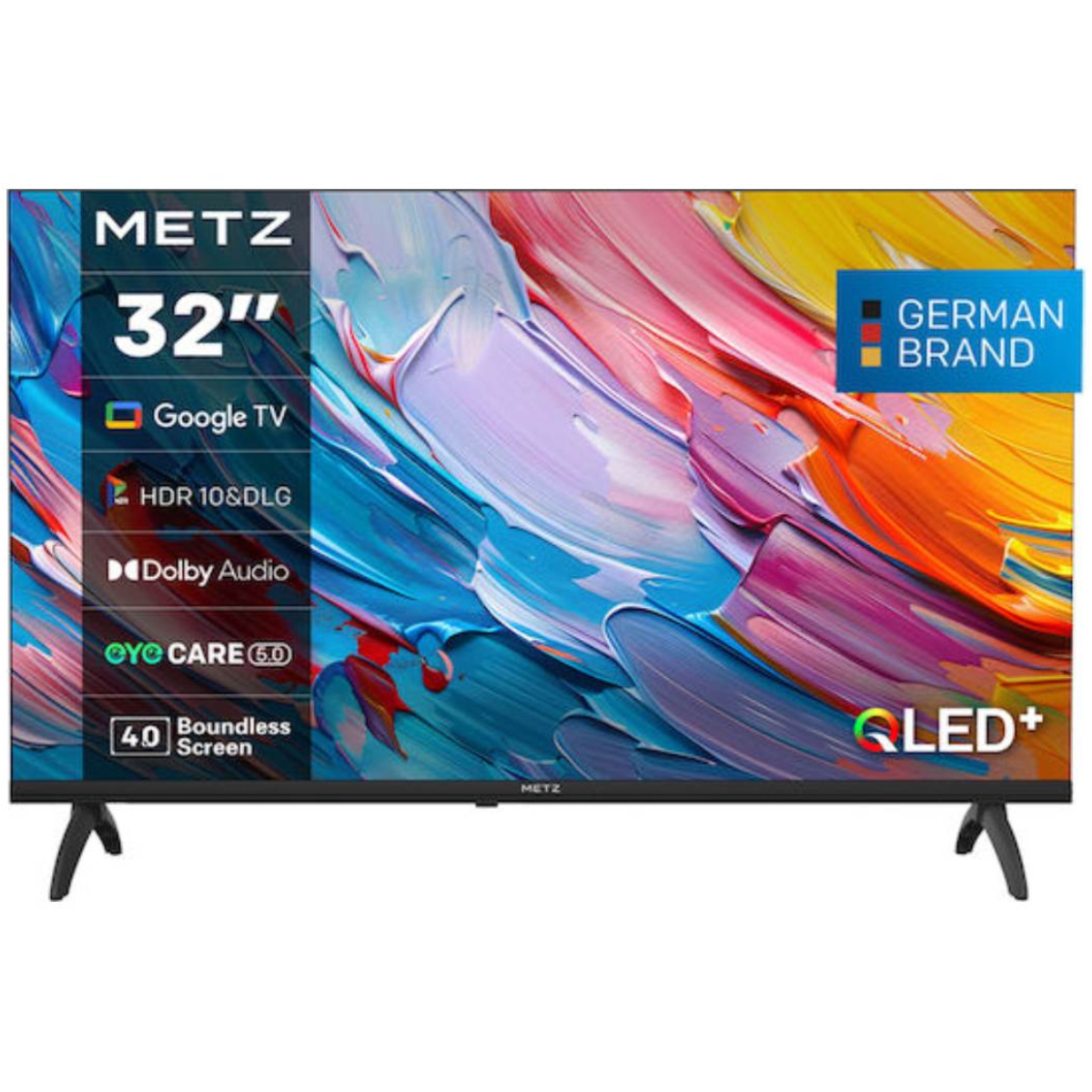 METZ 32MQH7000Z QLED HD Google Τηλεόραση, 32″