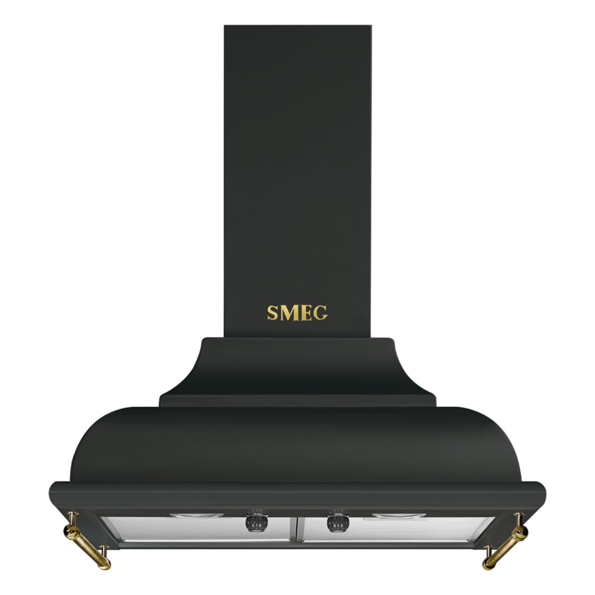 SMEG KC16AOE Διακοσμητικός Απορροφητήρας Τζάκι, 60 cm, Ανθρακί