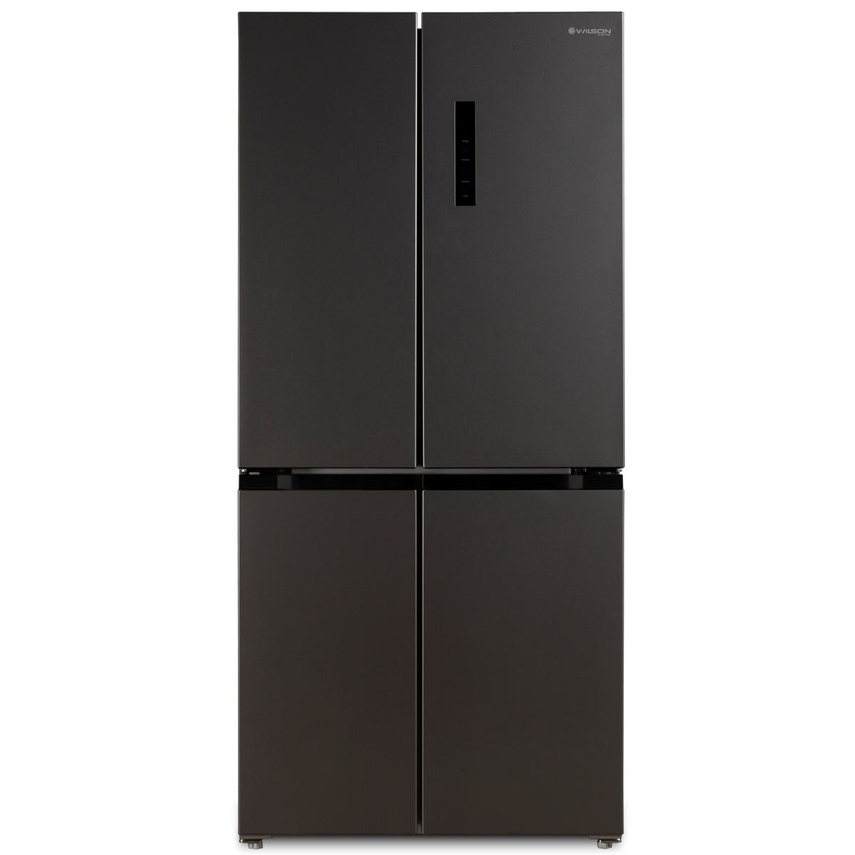 WILSON W4D516SDI.UK Ψυγείο Τετράπορτο, Σκούρο Inox