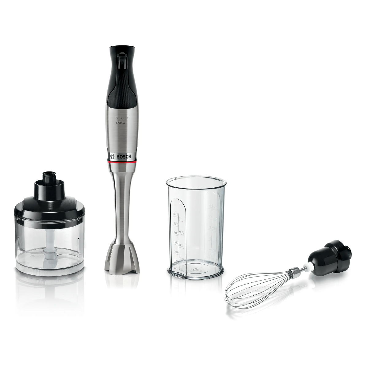 BOSCH MSM6M821 ErgoMaster Series 6 Ραβδομπλέντερ, Ανοξείδωτο Ατσάλι