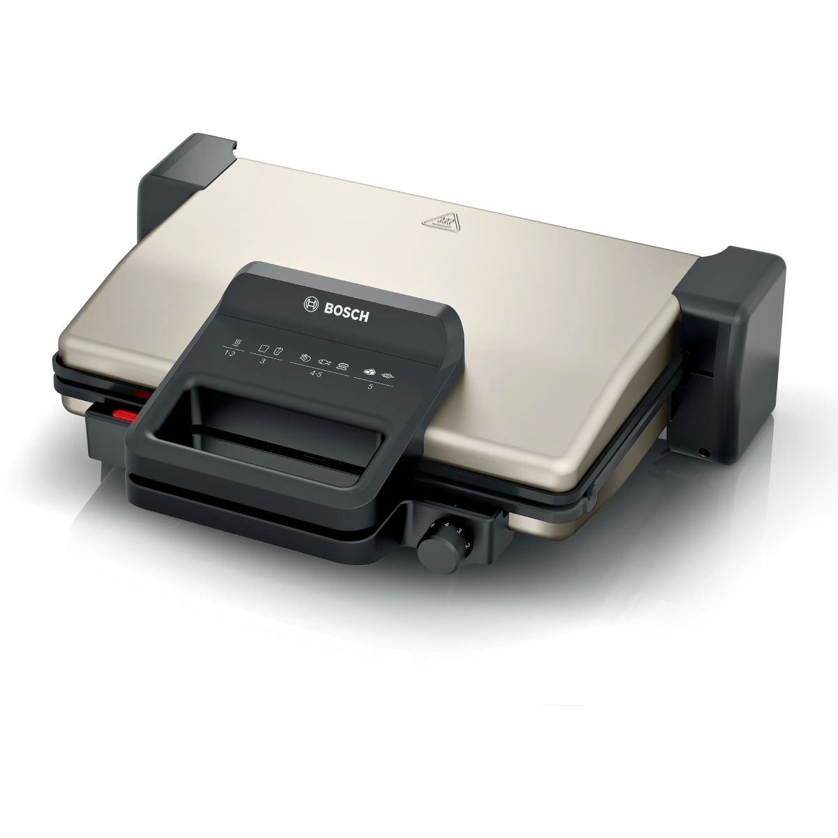 BOSCH TCG3302 Ηλεκτρική Γκριλιέρα με Αποσπώμενες Πλάκες, Ασημί