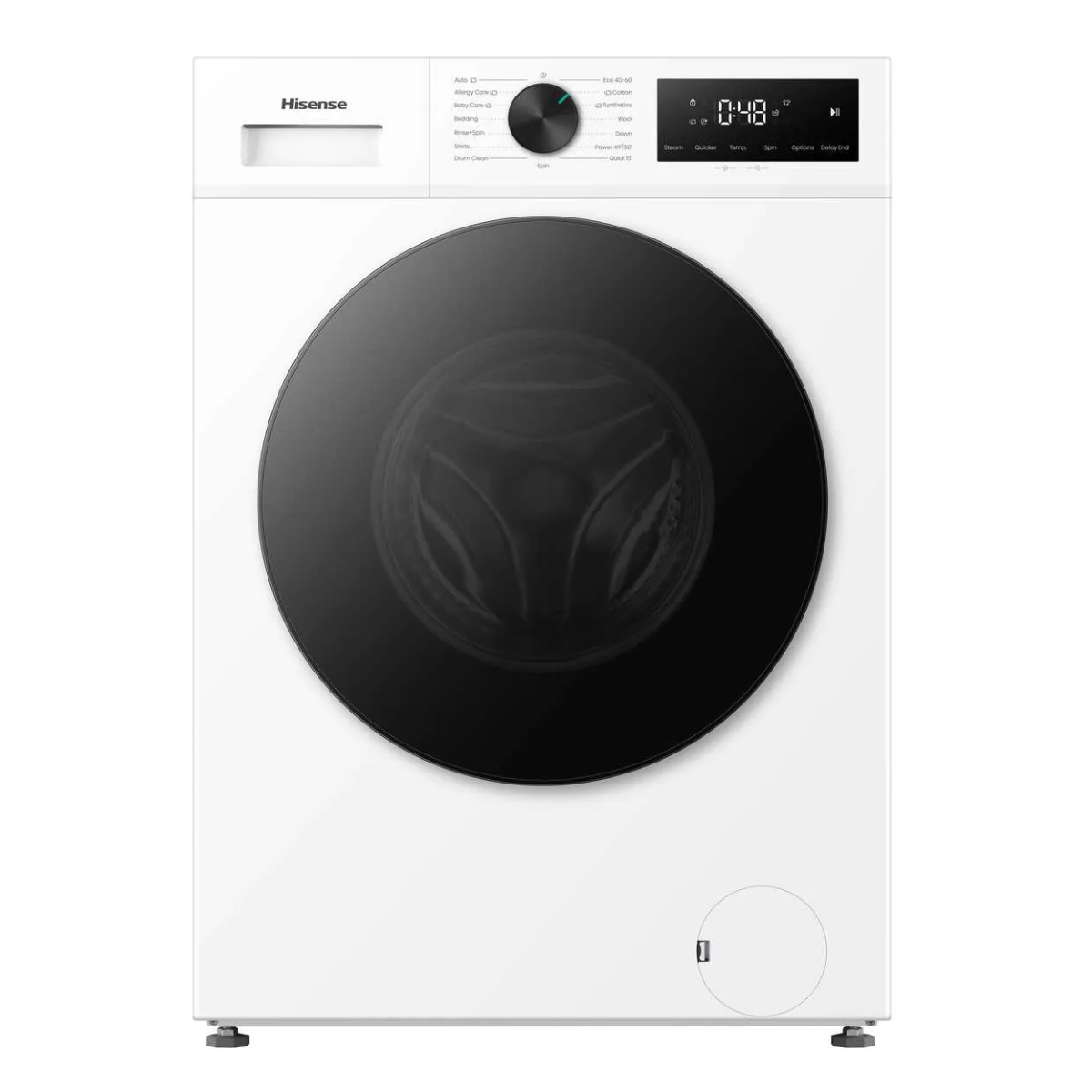 HISENSE WF1I8042BWP2 Πλυντήριο Ρούχων 8 kg, Άσπρο