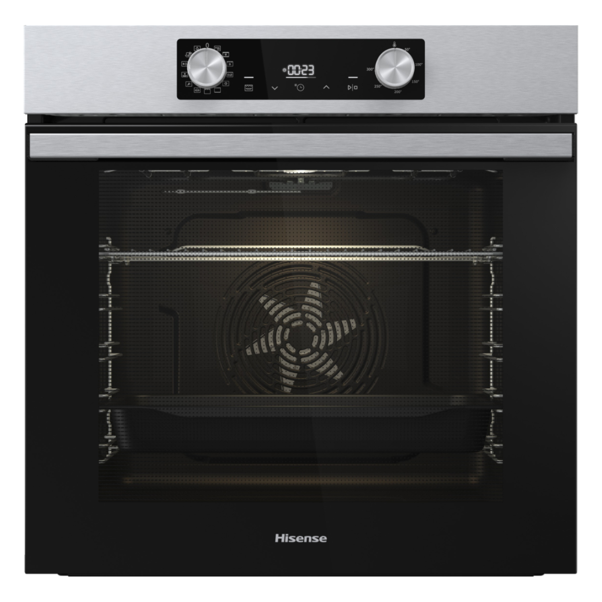 HISENSE BIV64211AX Εντοιχιζόμενος Φούρνος 77 Lt, Inox