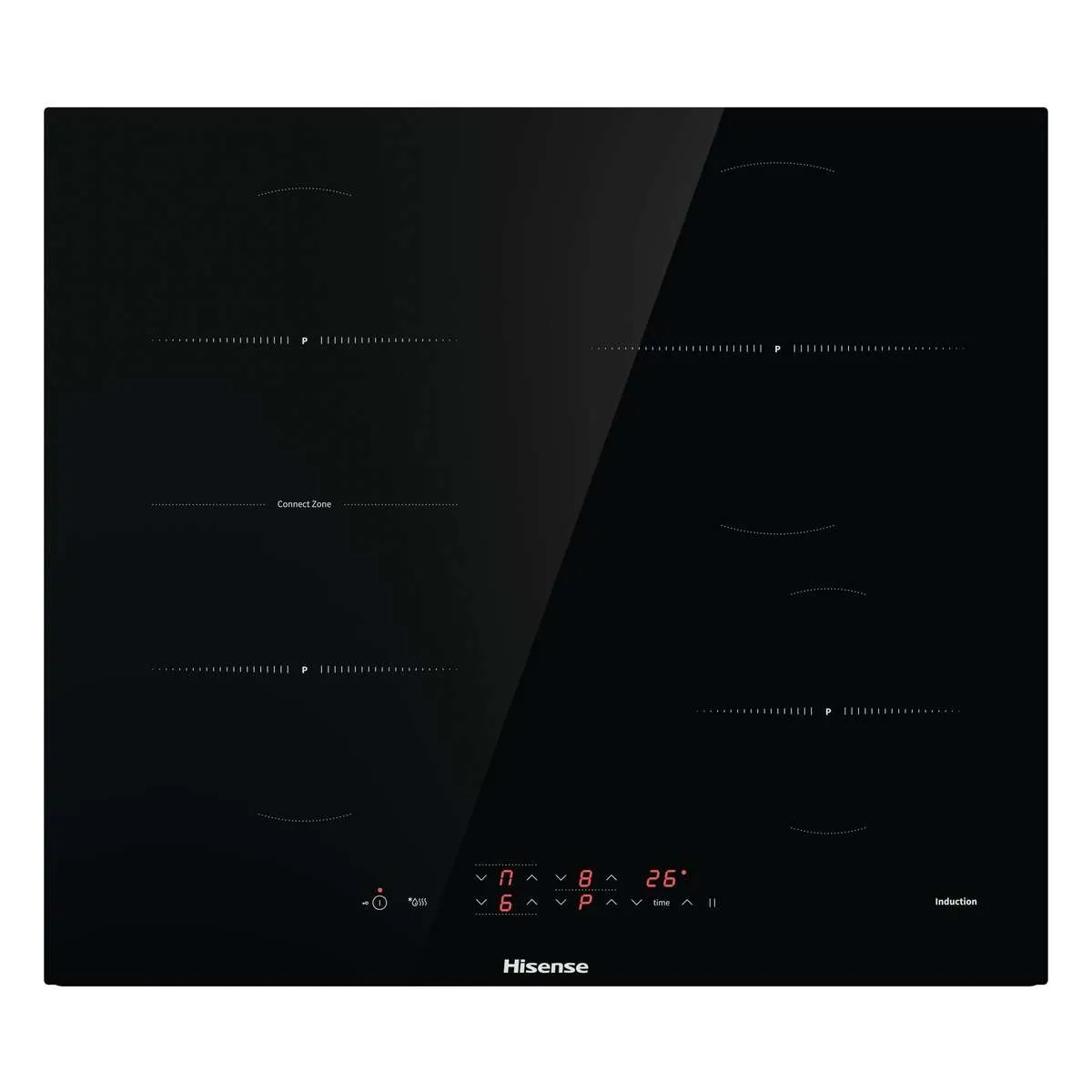 HISENSE I6433CB/7 Επαγωγική Εστία, Μαύρο
