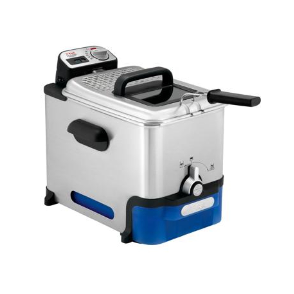 TEFAL FR8040 Oleoclean Pro Φριτέζα, Inox / Μπλε