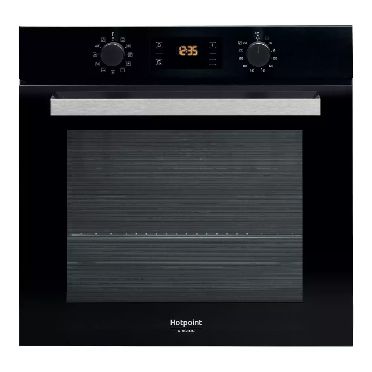 HOTPOINT FA3 841 H BL Εντοιχιζόμενος Φούρνος, Μαύρο