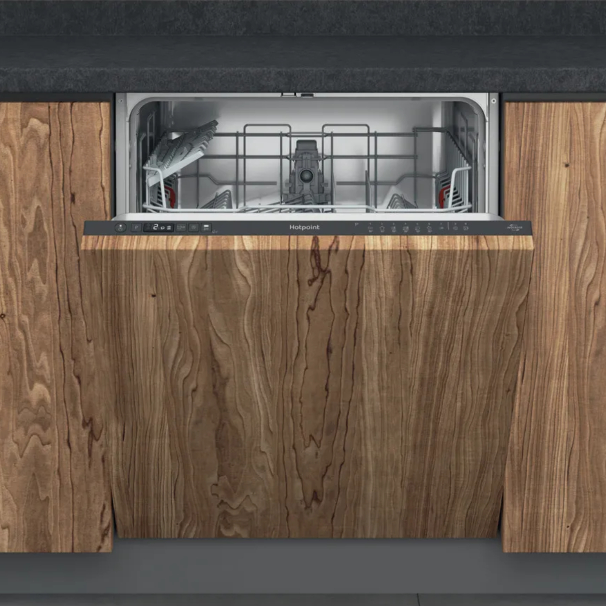 HOTPOINT H2I HD526 B UK Πλήρως Εντοιχιζόμενο Πλυντήριο Πιάτων, 60 cm