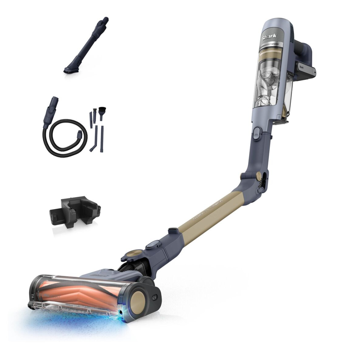 SHARK IA1241EU PowerDetect Speed Ασύρματη Ηλεκτρική Σκούπα Stick, Μπλε