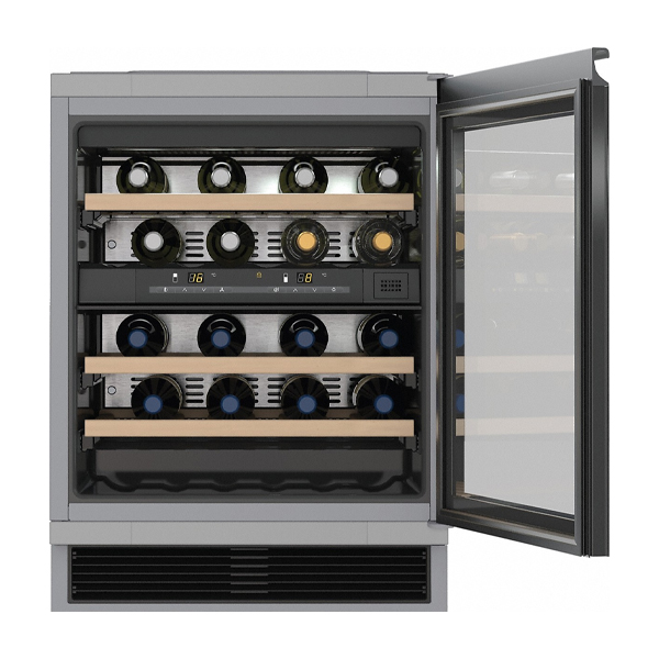 MIELE KWT6321UG EU1 Εντοιχιζόμενος/ Ελεύθερος Συντηρητής Κρασιών, 34 Mπουκάλες