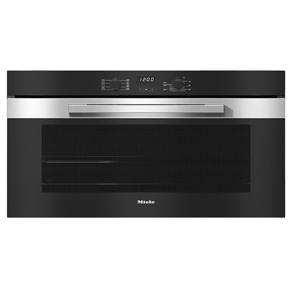 MIELE H2890 B Φούρνος με Tηλεσκοπικές Ράγες FlexiClip & Perfect Clean, 90 λίτρα