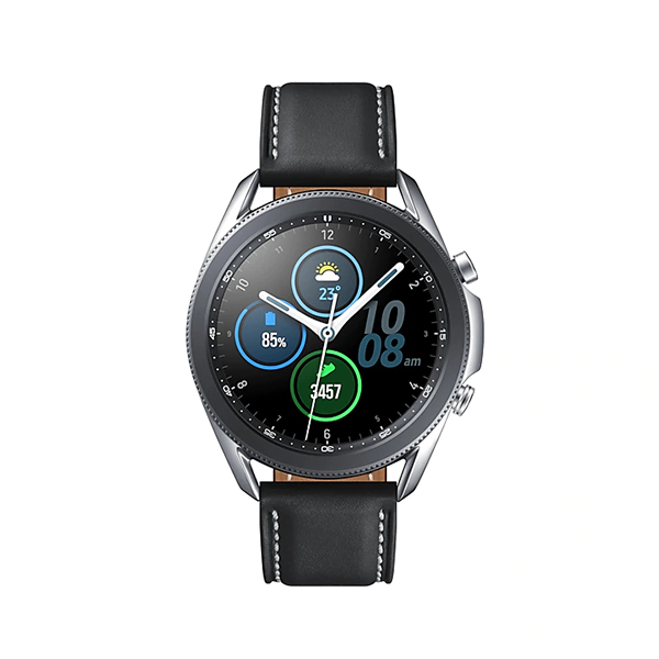 SAMSUNG SM-R850NZSAEUE Galaxy Watch 3 Smartwatch 41mm, Μystic Ασημί