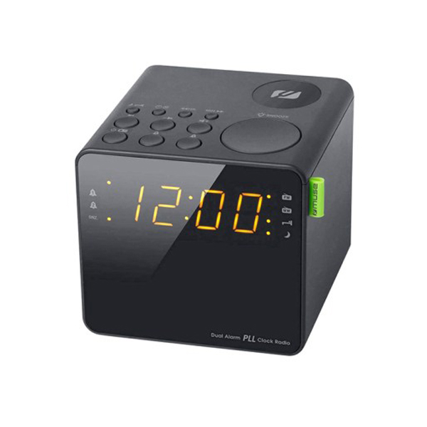 MUSE M-187 CR Ραδιοξυπνητήρι, Mαύρο