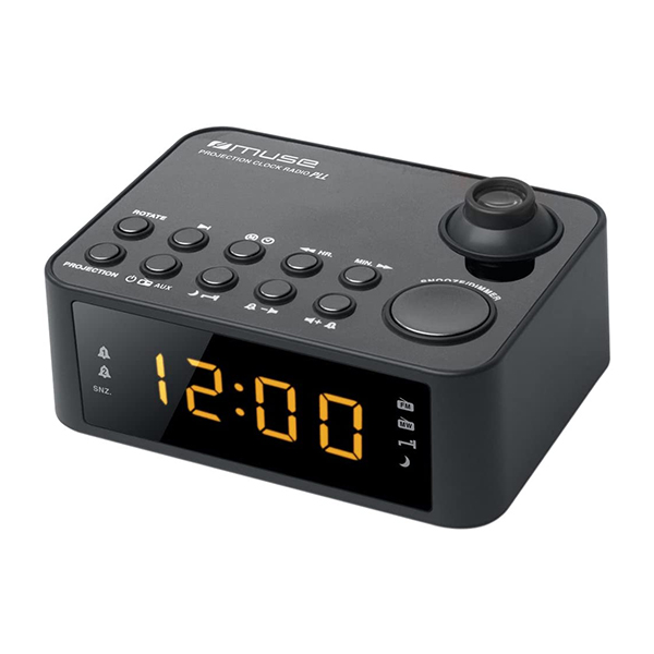 MUSE M-178 P Ραδιοξυπνητήρι, Mαύρο