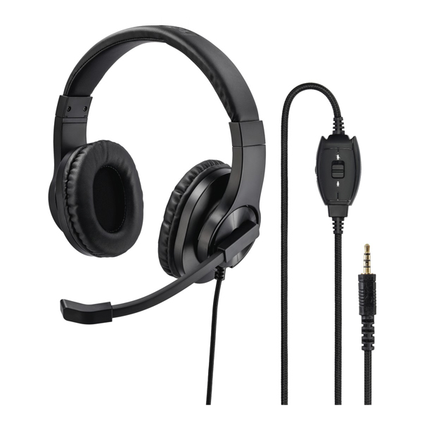 HAMA 00139926 HS-P350 Ενσύρματα Ακουστικά για Gaming, Μαύρο