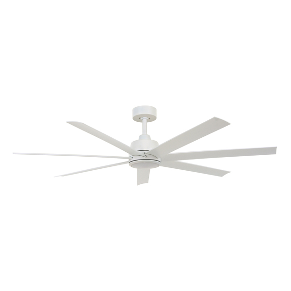 LUCCI AIR 80213182 Atlanta Ανεμιστήρας Οροφής με Τηλεχειριστήριο, Άσπρο
