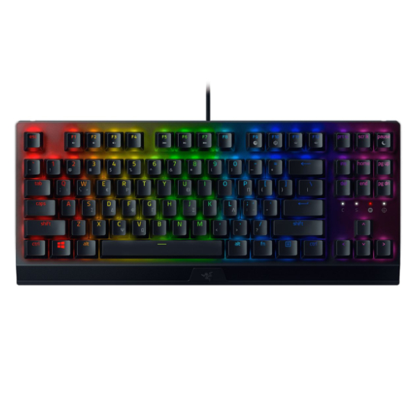 RAZER BlackWidow V3 Tenkeyless Ενσύρματο Gaming Πληκτρολόγιο, Πράσινοι Διακόπτες, GR, Μαύρο