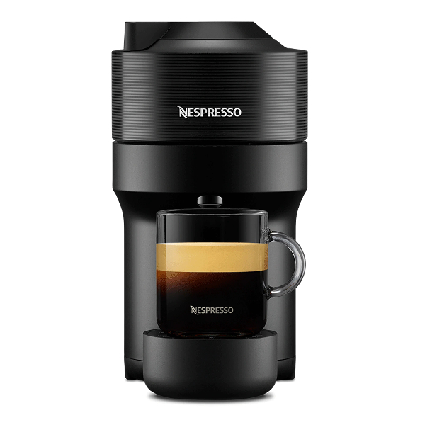 NESPRESSO Vertuo Pop Καφετιέρα με Κάψουλα, Μαύρο