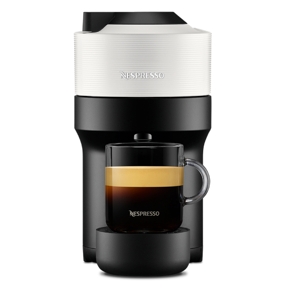NESPRESSO Vertuo Pop Καφετιέρα με Κάψουλα, Άσπρο