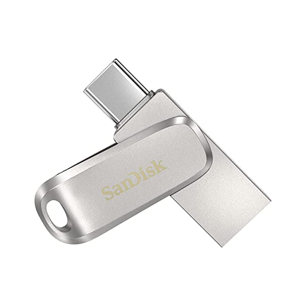SANDISK SDDDC4-064G-G46 64GB Ultra Dual Drive Luxe USB Type-C Μνήμη Flash Drive
